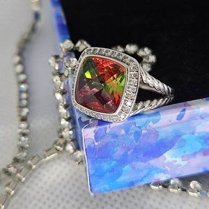 Size: 7-8 - Tourmaline Ring - Peermont Jewelry